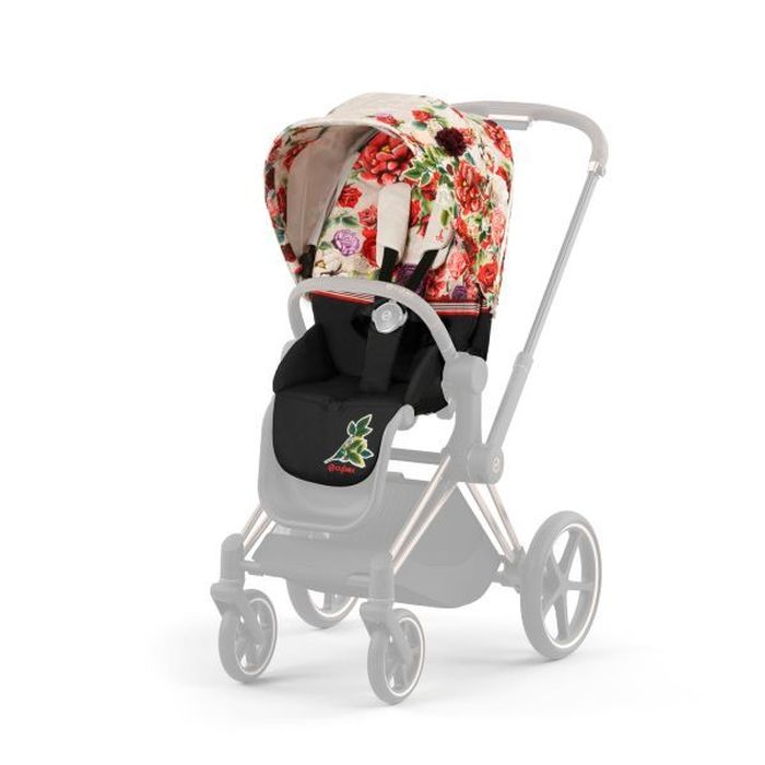 Cybex Priam 4.0 - tapicerka siedziska-Spring Blossom Light