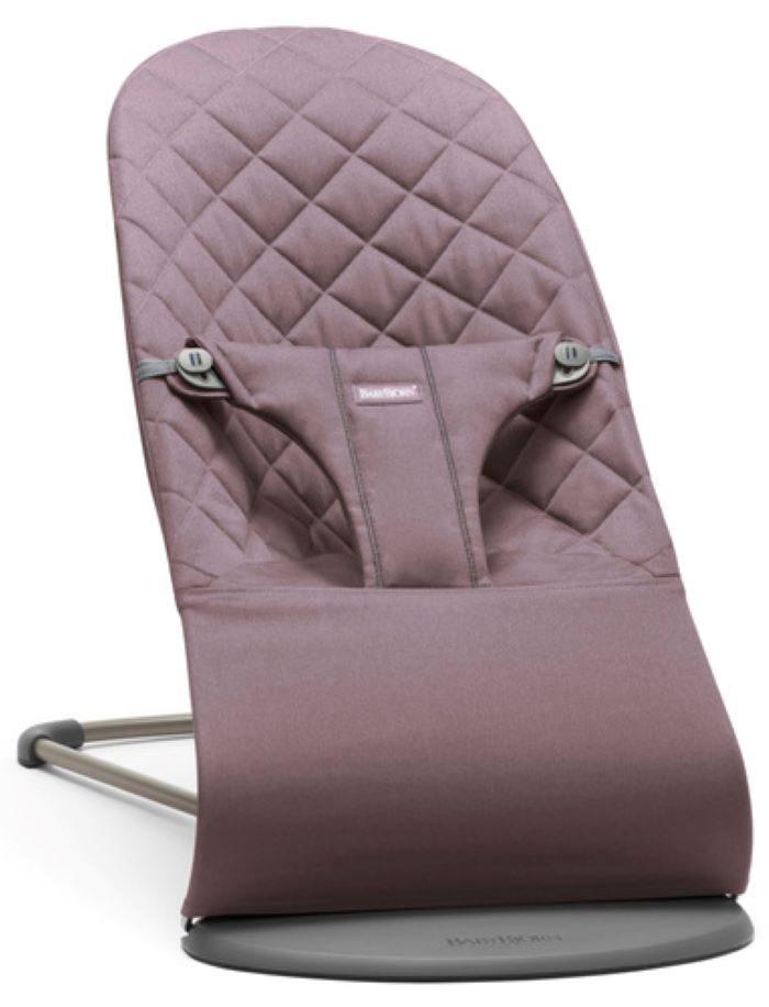 BabyBjorn Leżaczek Bliss -Cotton Ciemnopurpurowy