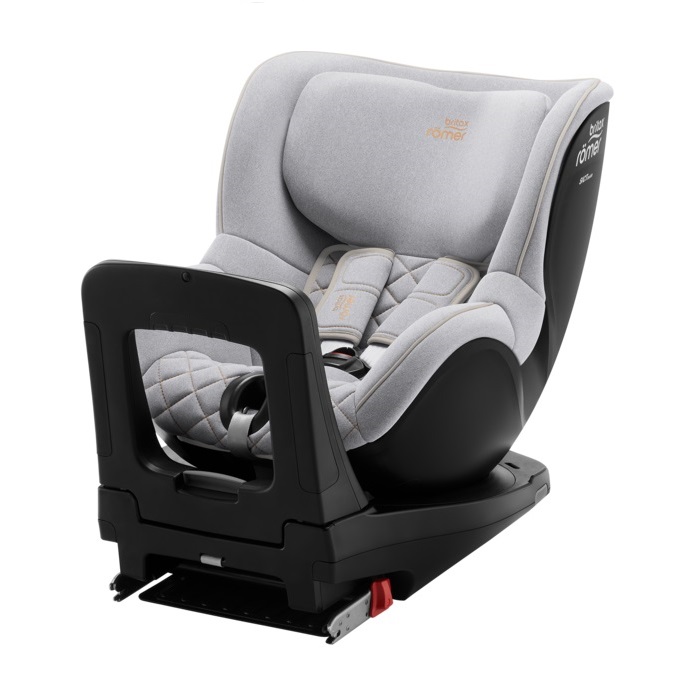 Britax Romer Dualfix M i-Size V22 - fotelik samochodowy dla dzieci od 61 do 105 cm wzrostu, do 18 kg-Nordic Grey