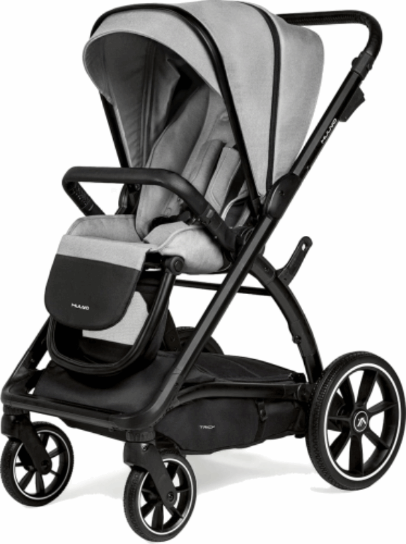 Muuvo Trick - wózek spacerowy-Steel Grey