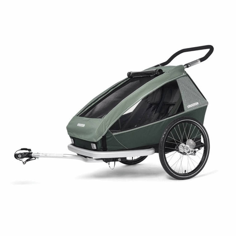 Croozer, Kid Vaaya 2 - przyczepka rowerowa-Jungle Green