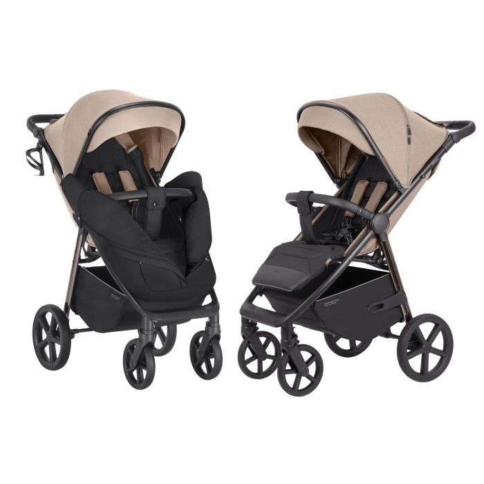 Carrello Bravo Plus 2024 - wózek spacerowy do 22 kg -Ivory Beige