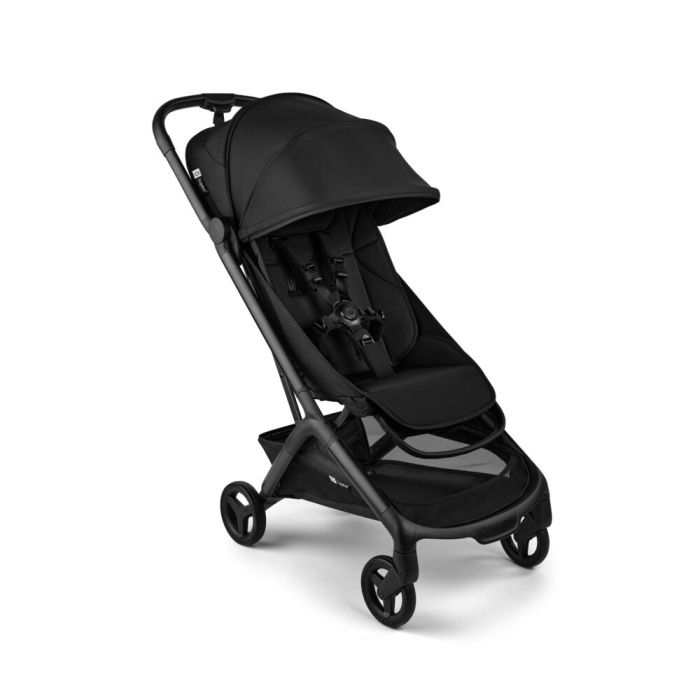 Bugaboo Butterfly 2 - kompaktowy wózek spacerowy do samolotu-Heritage Black