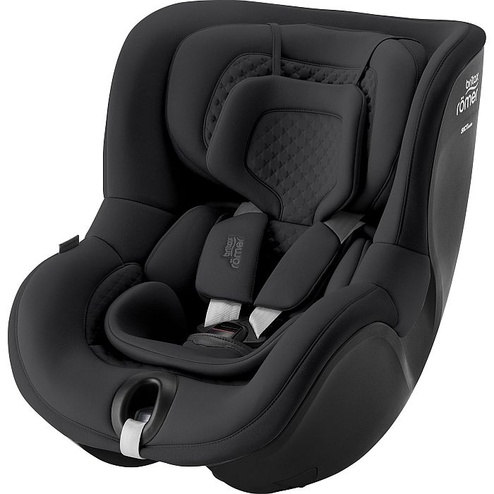 Britax Romer Dualfix 5Z-obrotowy fotelik bez bazy od 61 do 105 cm-Onyx Black LUX