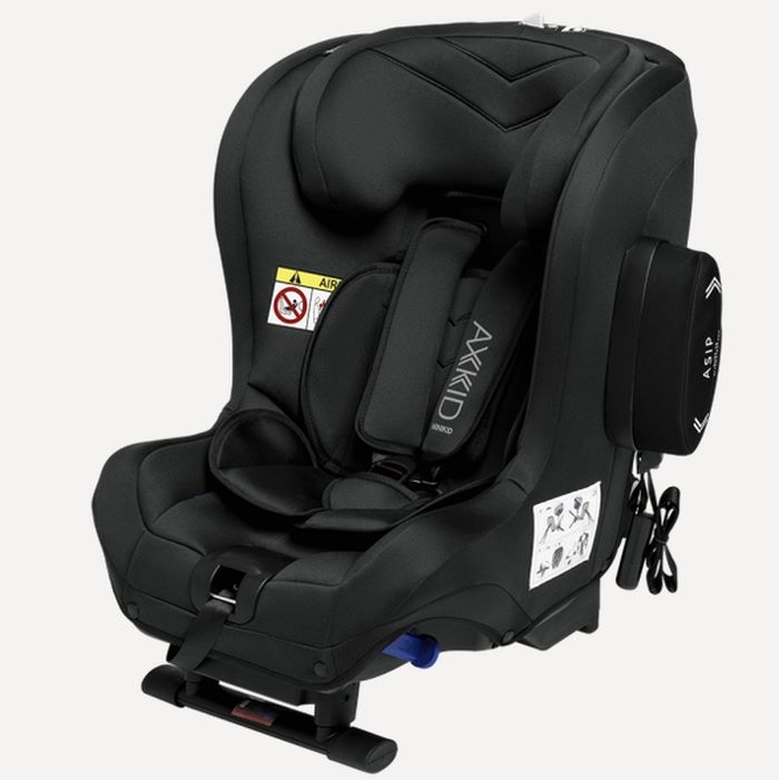 Axkid Minikid 2.0 - fotelik samochodowy 0-25 kg RWF-Premium Shell Black