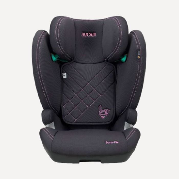 AVOVA Sora-Fix - fotelik dla dzieci od 100 do 150 cm wzrostu-Koala Pink