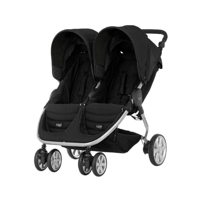 Britax Romer B-Agile Double - wózek spacerowy bliźniaczy-Cosmos Black