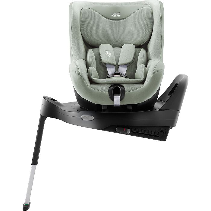 Britax Romer Dualfix 5Z z bazą Vario Base 5Z od 61 do 105 cm wzrostu-Sage Green Style