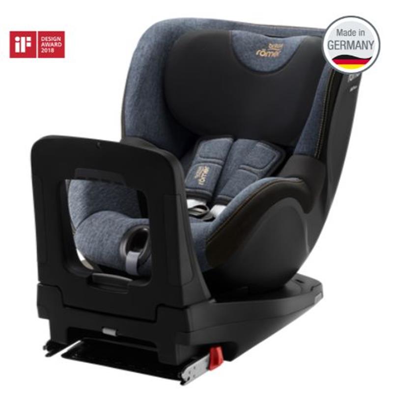 Britax Romer, Dualfix i-Size - obrotowy fotelik samochodowy od urodzenia - 4 lat - 40 - 105 cm - 0 - 18 kg -Blue Marble