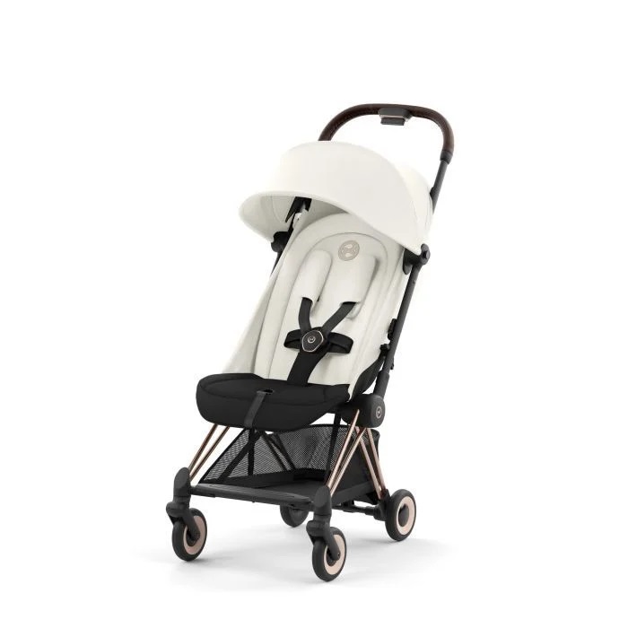 Cybex Coya - wózek spacerowy-Off White-Rosegold