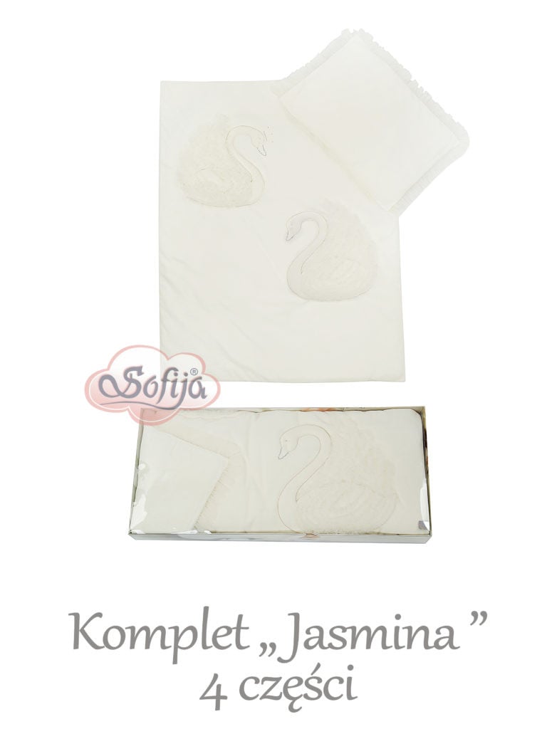 Sofija, Komplet Jasmina 4 częściowy do wózka i kołyski