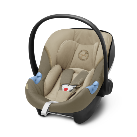 Cybex Aton M I-Size - fotelik samochodowy od 45 do 87 cm, do 13 kg-Classic Beige