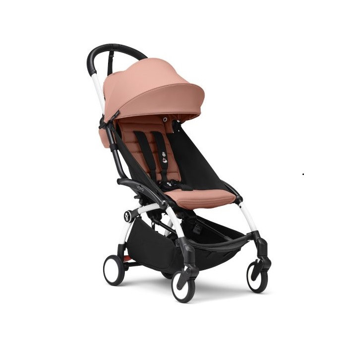 Stokke Yoyo 3 - wózek spacerowy-Ginger/ Biała rama