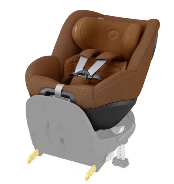 Maxi-Cosi Pearl 360 Pro fotelik samochodowy od ok. 3 miesiąca do 4 roku życia, od 61 do 105 cm, 0 - 17 kg NOWOŚĆ !!!-Authentic Cognac