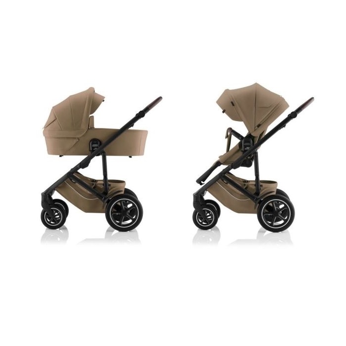 Britax Romer Smile 5Z - uniwersalny wózek głęboko-spacerowy 2 w 1-Warm Caramel LUX