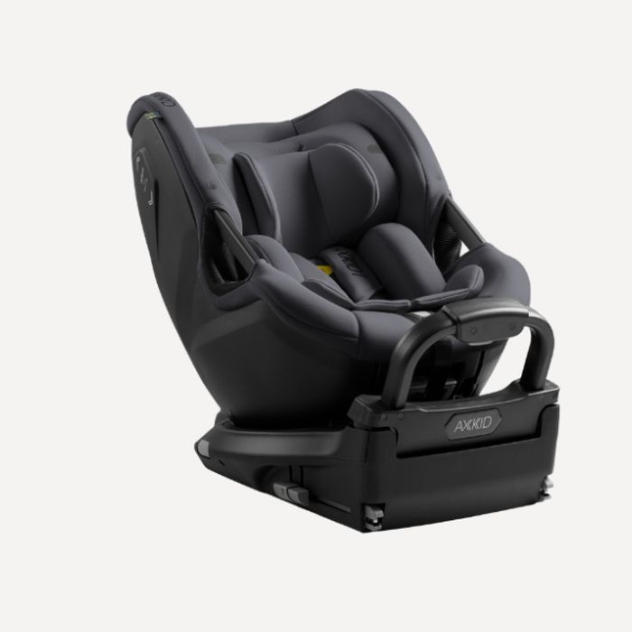 Axkid Spinkid 2 - obrotowy fotelik od 40 do 105 cm wzrostu-Arctic Mist Grey