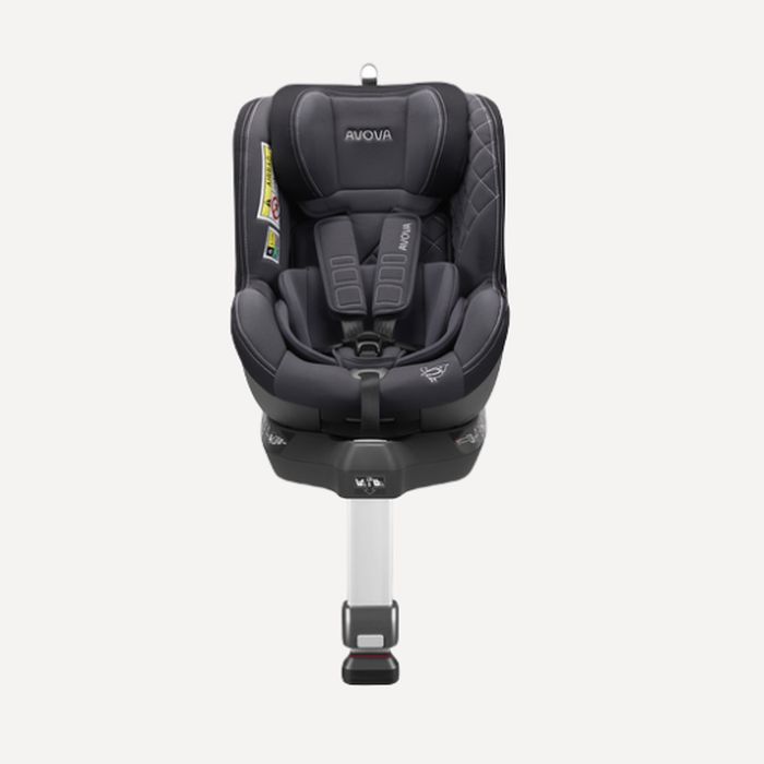 Avova Sperber-Fix 61 - fotelik dla dzieci od 61 do 105 cm wzrostu-Grey Black