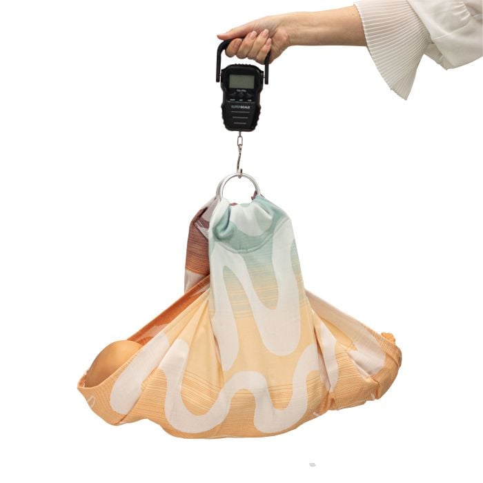 Supermama.baby Tuląca waga dla noworodka-Summer Waves Pastel