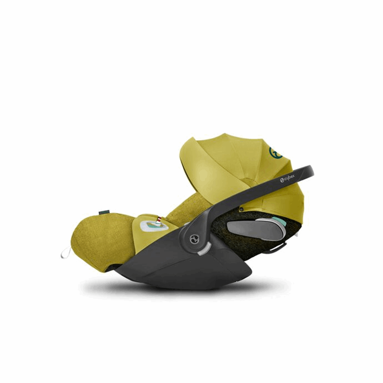 Cybex Cloud Z2 i-Size - fotelik samochodowy dla dzieci od 45 do 87 cm wzrostu, do 13 kg-Plus Mustard Yellow