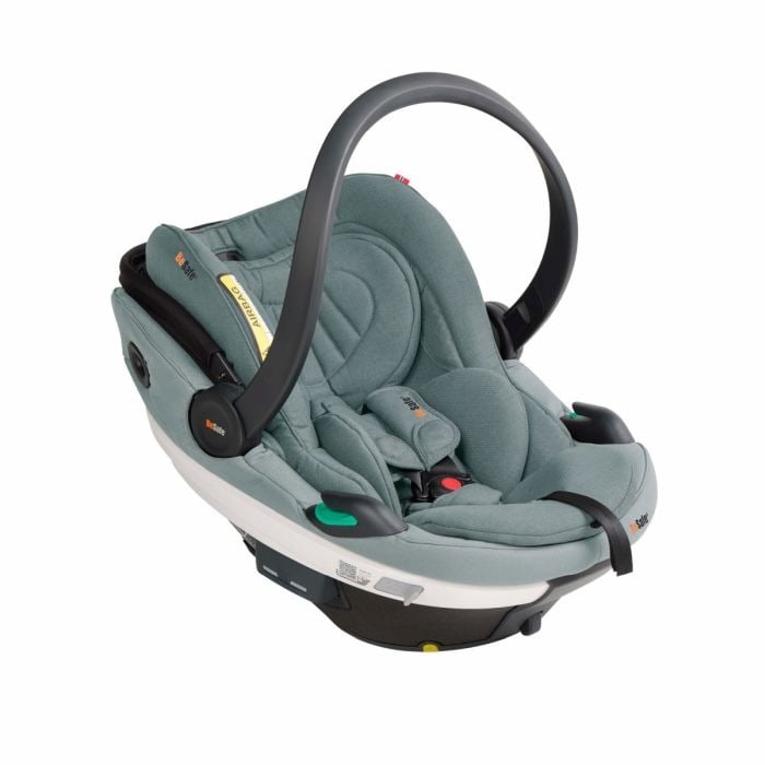 BeSafe Go Beyond fotelik samochodowy od 40-87 cm - 0- 13 kg - 0-1.5 roku-Morska Zieleń