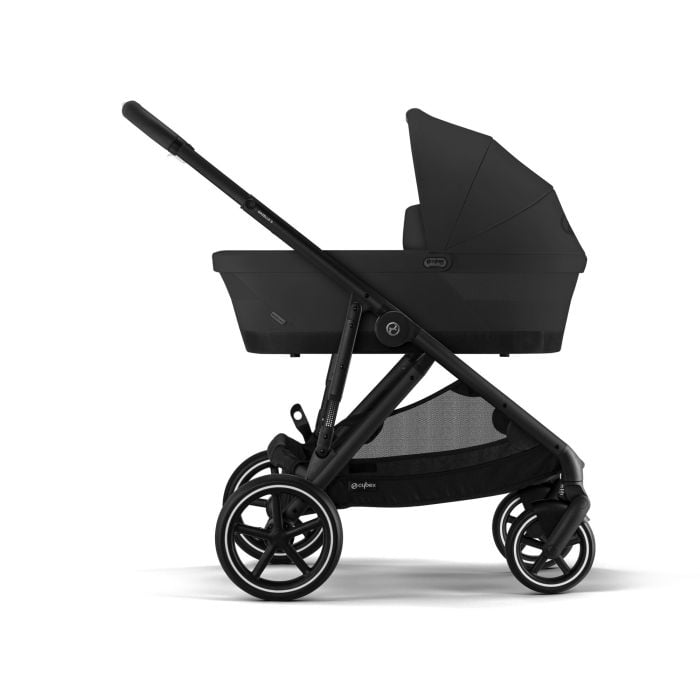 Cybex Gazelle S - wózek głęboko-spacerowy-Moon Black (Black Frame)