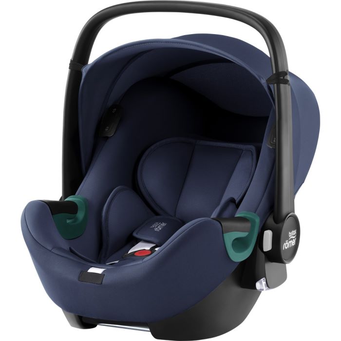 Britax Romer Baby-Safe iSense - fotelik samochodowy od urodzenia do 15 miesiąca życia, od 40 do 83 cm wzrostu-Indigo Blue