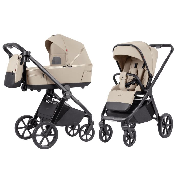 Carrello Omega Plus wózek głęboko-spacerowy 2w1-Solar Beige