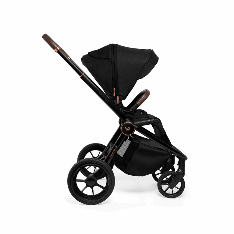 Muuvo Quick SE - stylowy wózek spacerowy-Sunset Black