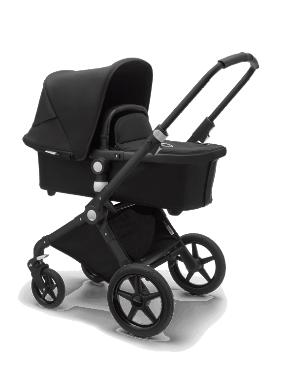 Bugaboo, Lynx - wózek głęboko-spacerowy-Black/Black-Black