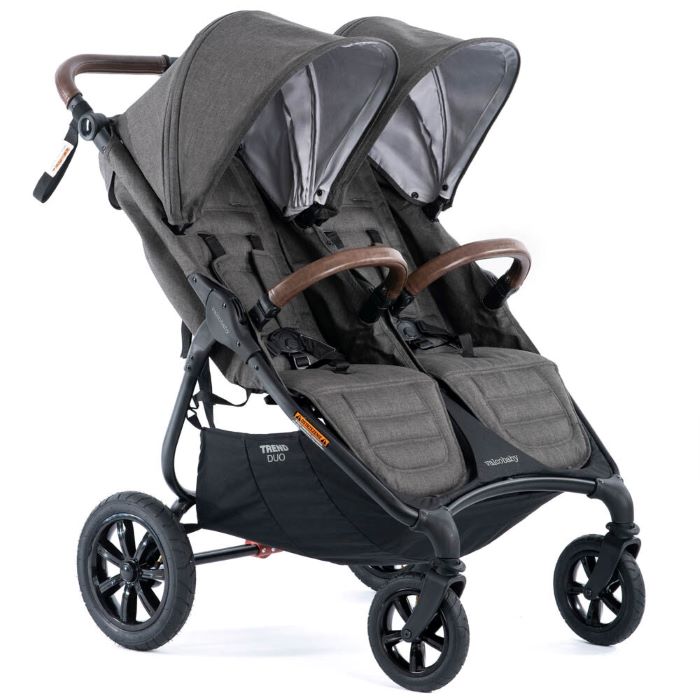 Valco Baby Snap Trend Duo Sport - wózek spacerowy bliźniaczy-Tailor Made Charcoal
