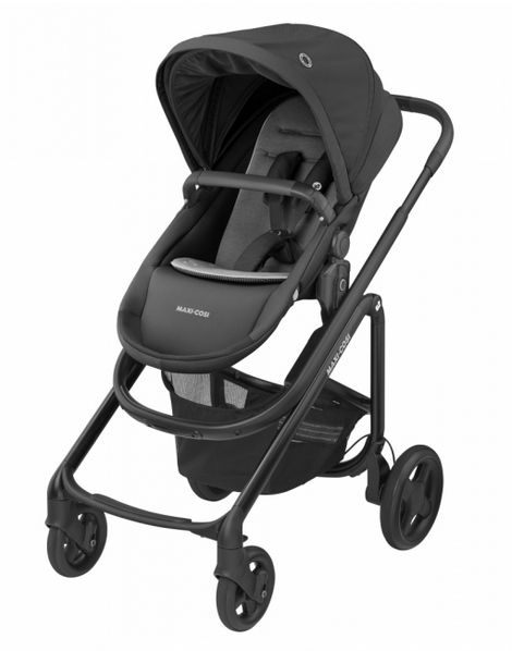 Maxi-Cosi, Lila CP - wózek spacerowy PLUS FOTELIK - GRATIS!!!-Essential Black
