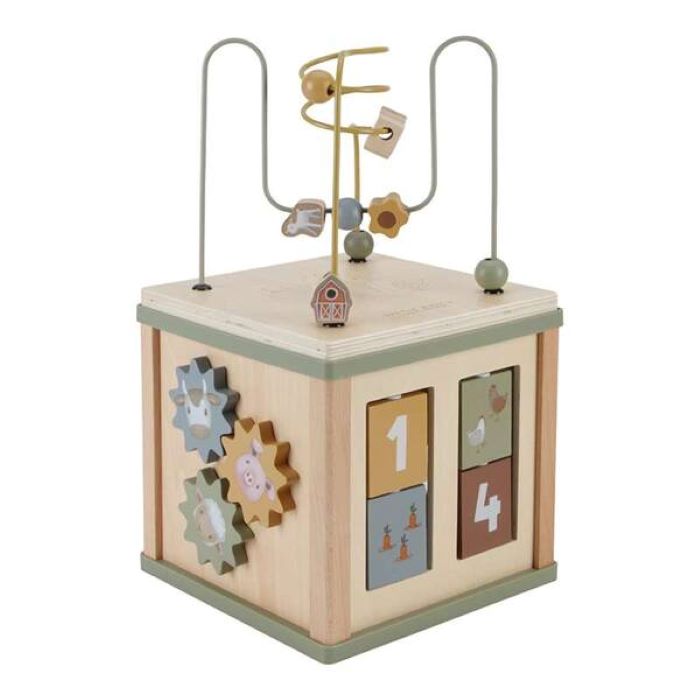 Little Dutch Kostka aktywizująca Little Farm FSC - 7131