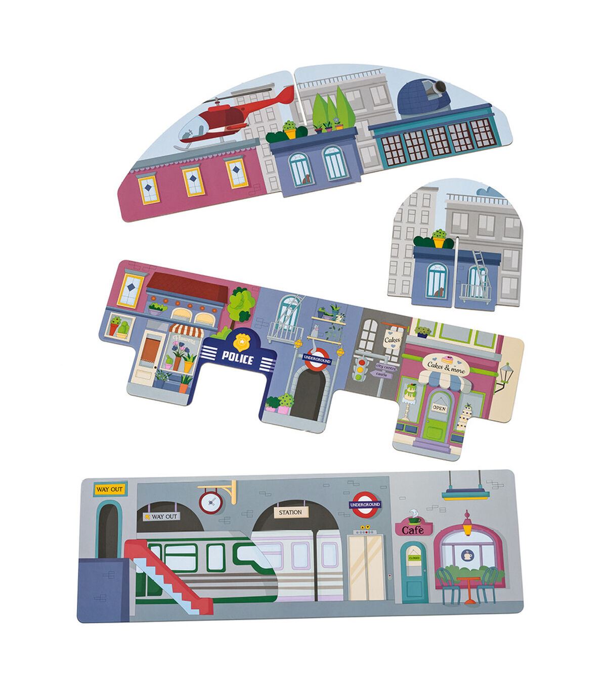 Stokke Scenerie do stolika MuTable-Miejscowość