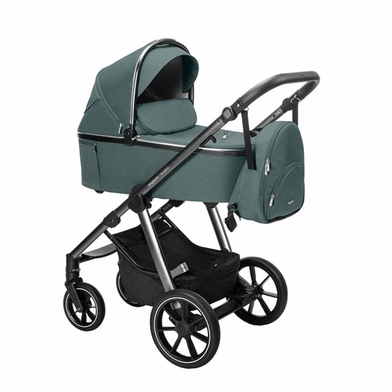 Espiro Bueno - uniwersalny wózek głęboko-spacerowy 2 w 1-305 Deep Turquoise