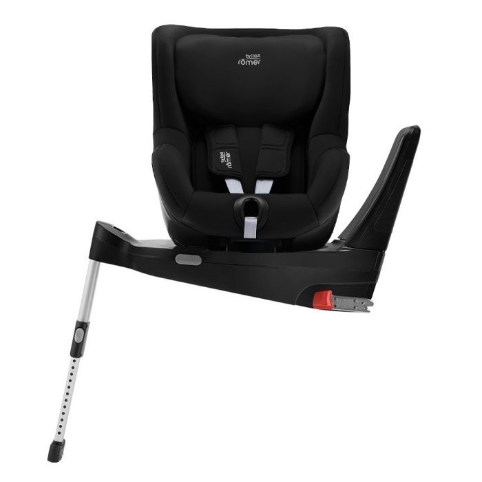 Britax Romer Dualfix 3 i-Size - fotelik samochodowy z bazą Flex Base 5Z dla dzieci od 61 do 105 cm wzrostu-Space Black