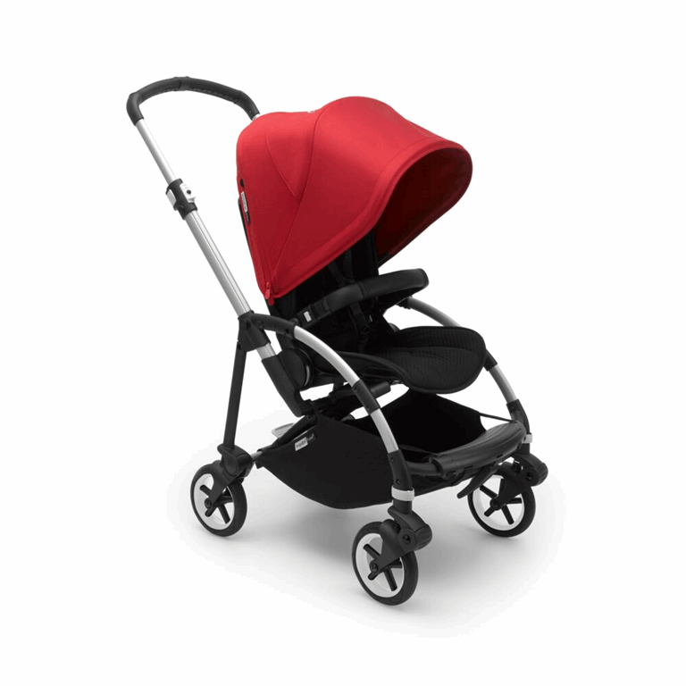 Bugaboo, Bee6 - wózek spacerowy -Alu/Black-Red
