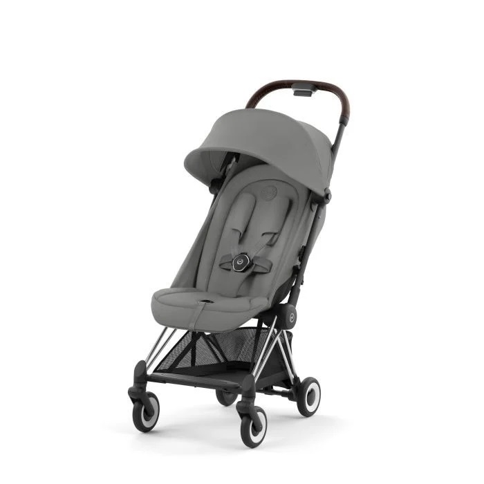 Cybex Coya - wózek spacerowy-Mirage Grey-Chrome Brown