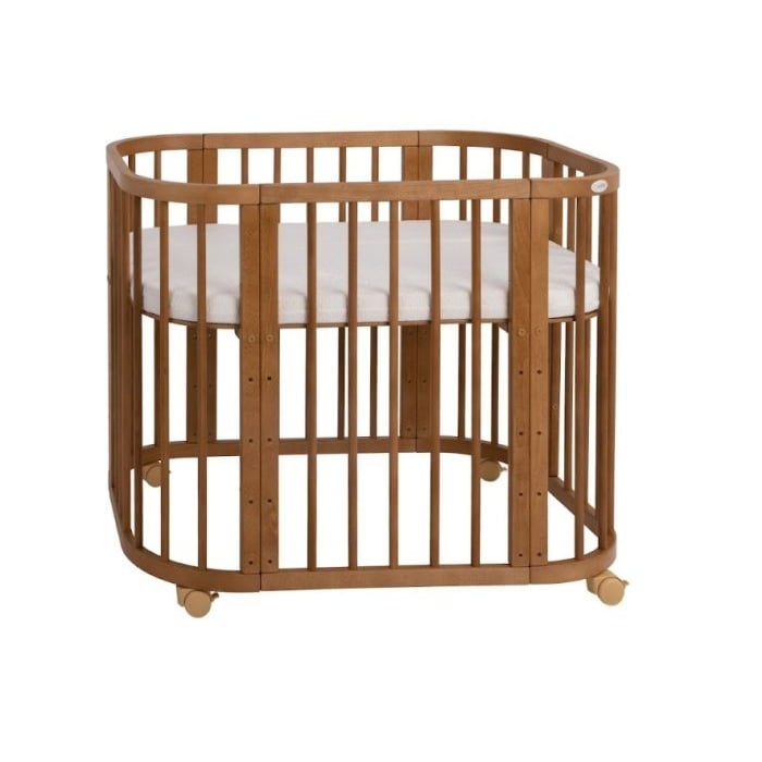 Waldin Łóżeczko 5w1 z materacem-Vintage