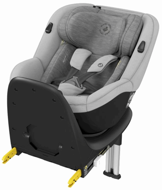 Maxi Cosi, Mica - obrotowy fotelik samochodowy od urodzenia do 4 roku życia-Authentic Grey