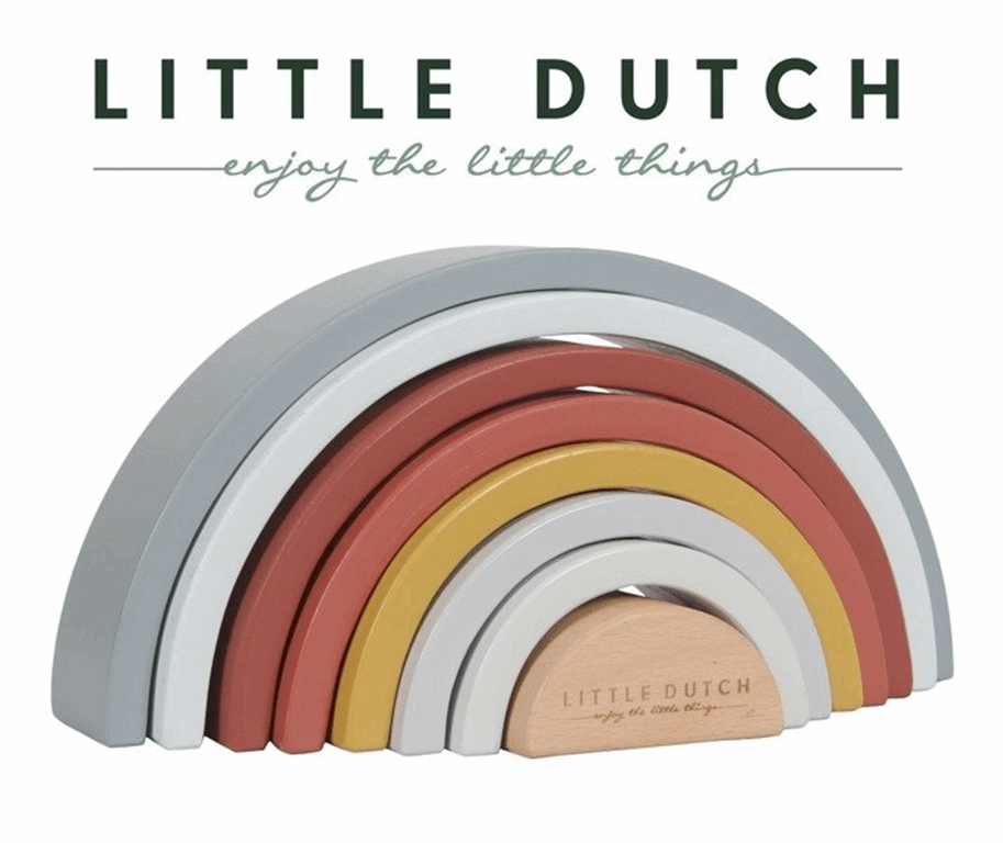 Little Dutch Drewniana Tęcza Pure and Nature - 47011