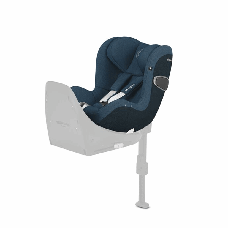 Cybex Sirona Z2 i-Size - fotelik samochodowy bez bazy dla dzieci od 45 do 105 cm wzrostu, do 18 kg-Plus Mountain Blue