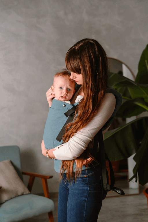 Kavka Multi-age Magnetic nosidełko regulowane -Teal Linen