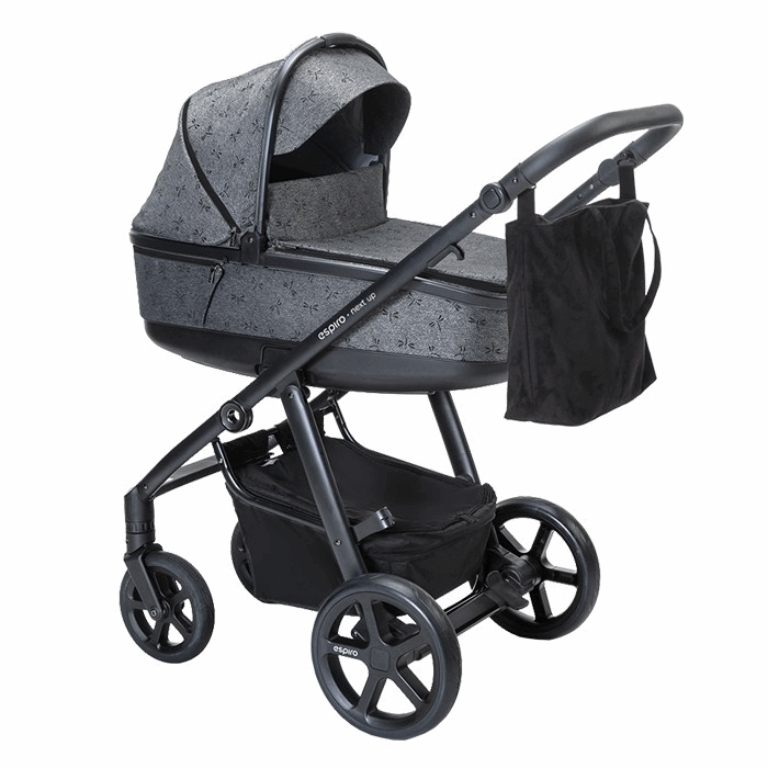 Espiro Next Up Limited Dragonfly-uniwersalny wózek głęboko-spacerowy 2 w 1-807 Gray