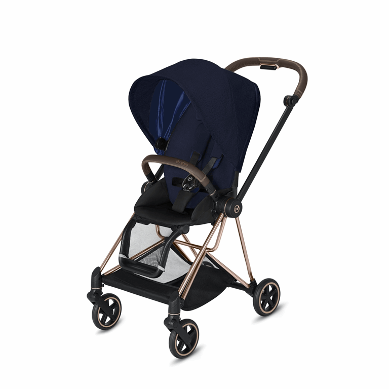 Cybex, Mios 2.0 - wózek spacerowy klasy Premium-Plus Midnight Blue-Rose Gold