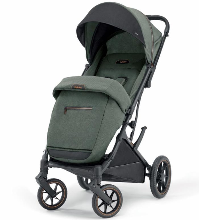 Inglesina Maior - wózek spacerowy z okryciem na nóżki-Taiga Green