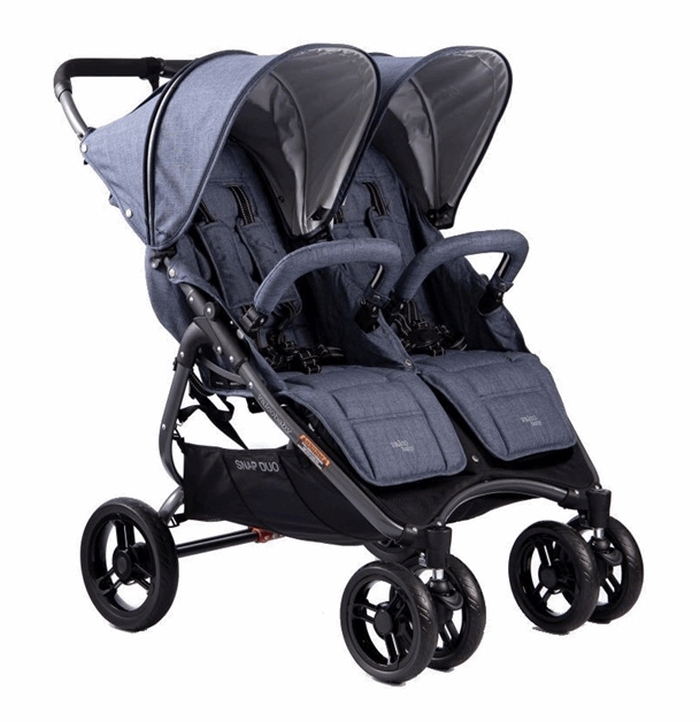 Valco Baby Snap Duo - wózek spacerowy bliźniaczy-Tailor Made Denim