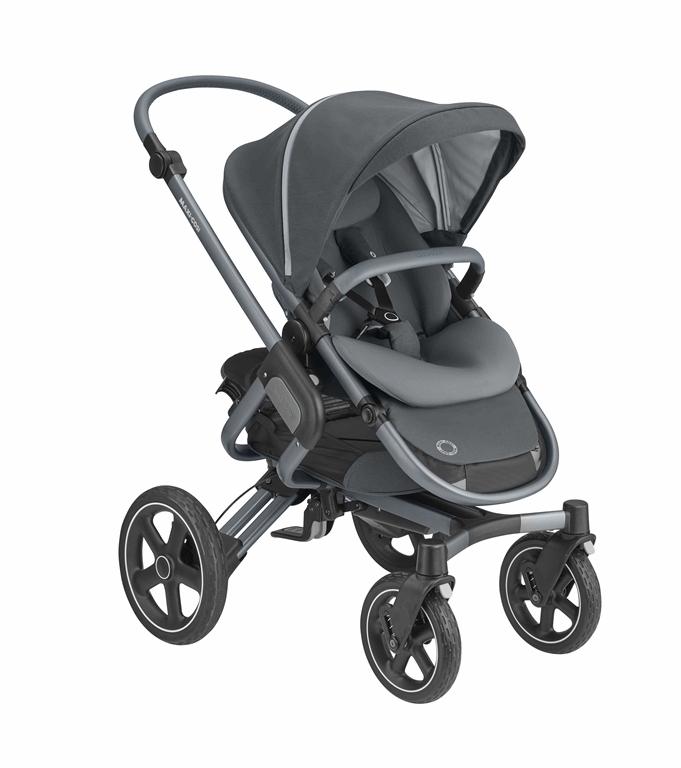 Maxi-Cosi, Nova 4-kołowa - wózek spacerowy-Essential Graphite