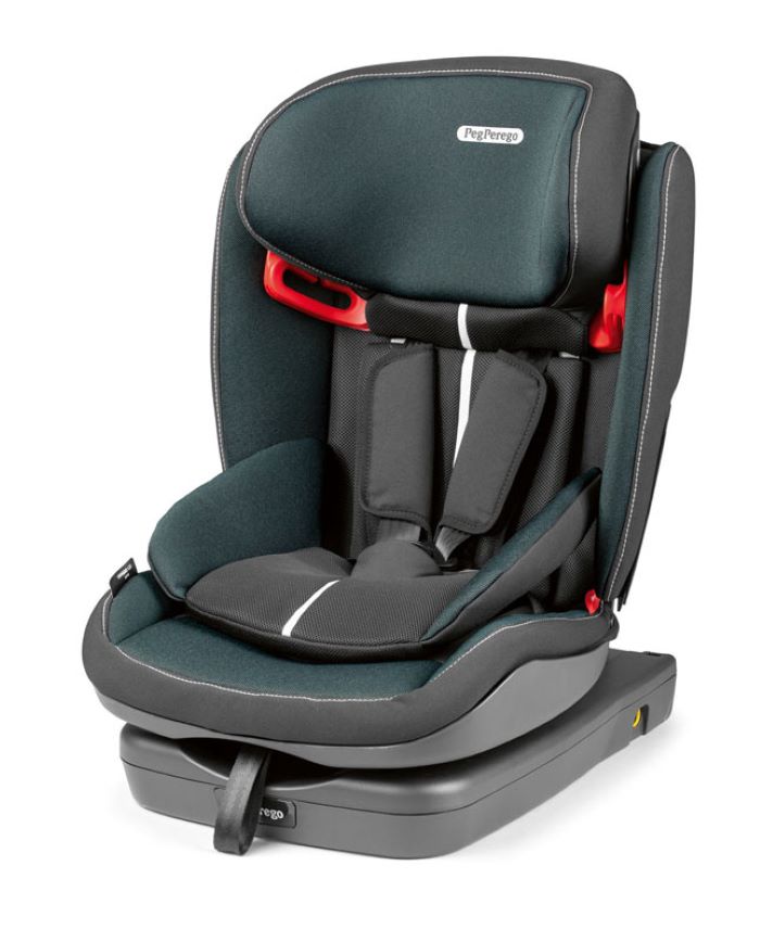 Peg Perego Viaggio 1-2-3 Via isofix - fotelik samochodowy 9-36 od ok. 1 do 12 roku życia -Forest