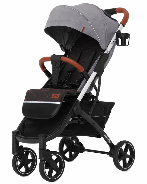 Carrello Astra - dziecięcy wózek spacerowy-Dolphin Grey