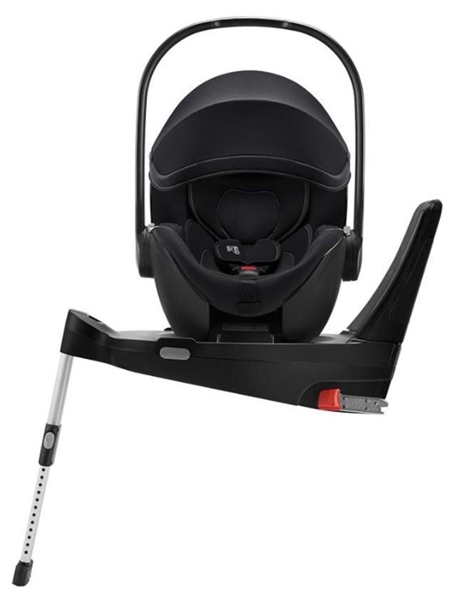 Britax Romer Baby-Safe 5Z2 - fotelik samochodowy dla dzieci od urodzenia do 85 cm wzrostu z bazą Flex Base 5Z-Galaxy Black